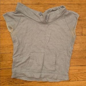 Cropped Purple Sweater